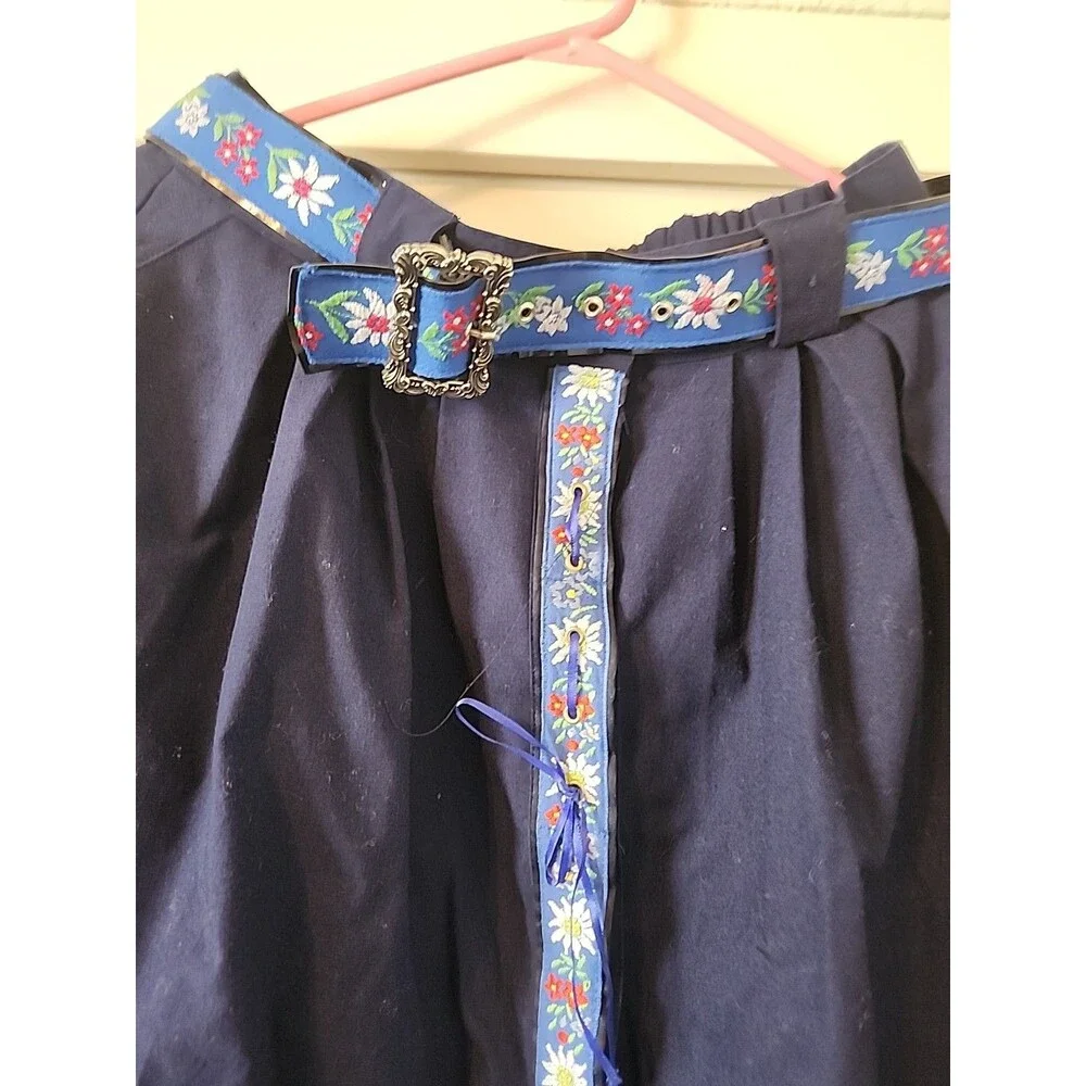Women's Baxter And Wells Navy Blue Skirt Size 12 - Picture 2 of 5